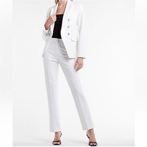 Express Pin Stripe Dress Pants Sz 3/4